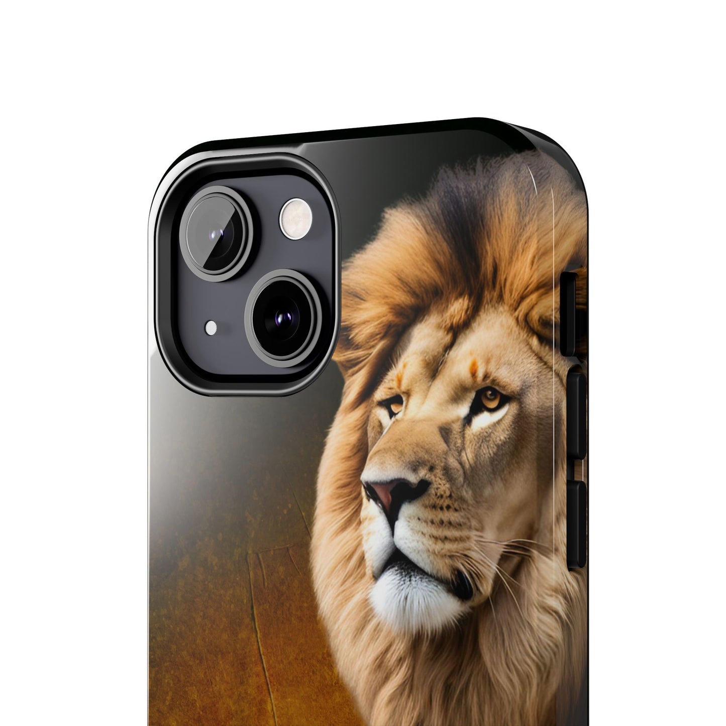 Majestic Lion Tough Phone Case - Durable Protection for Wildlife Lovers