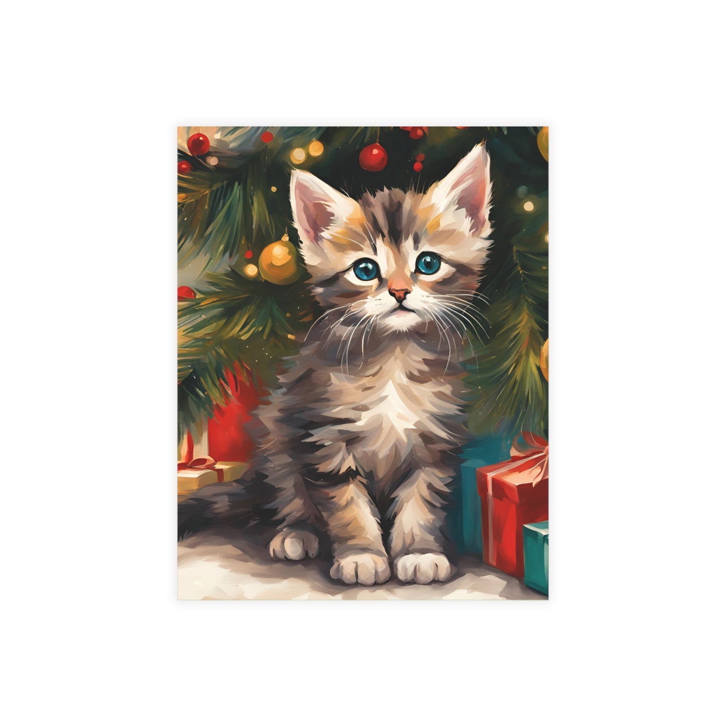 Kittenly Christmas Postcard Bundles (envelopes included)