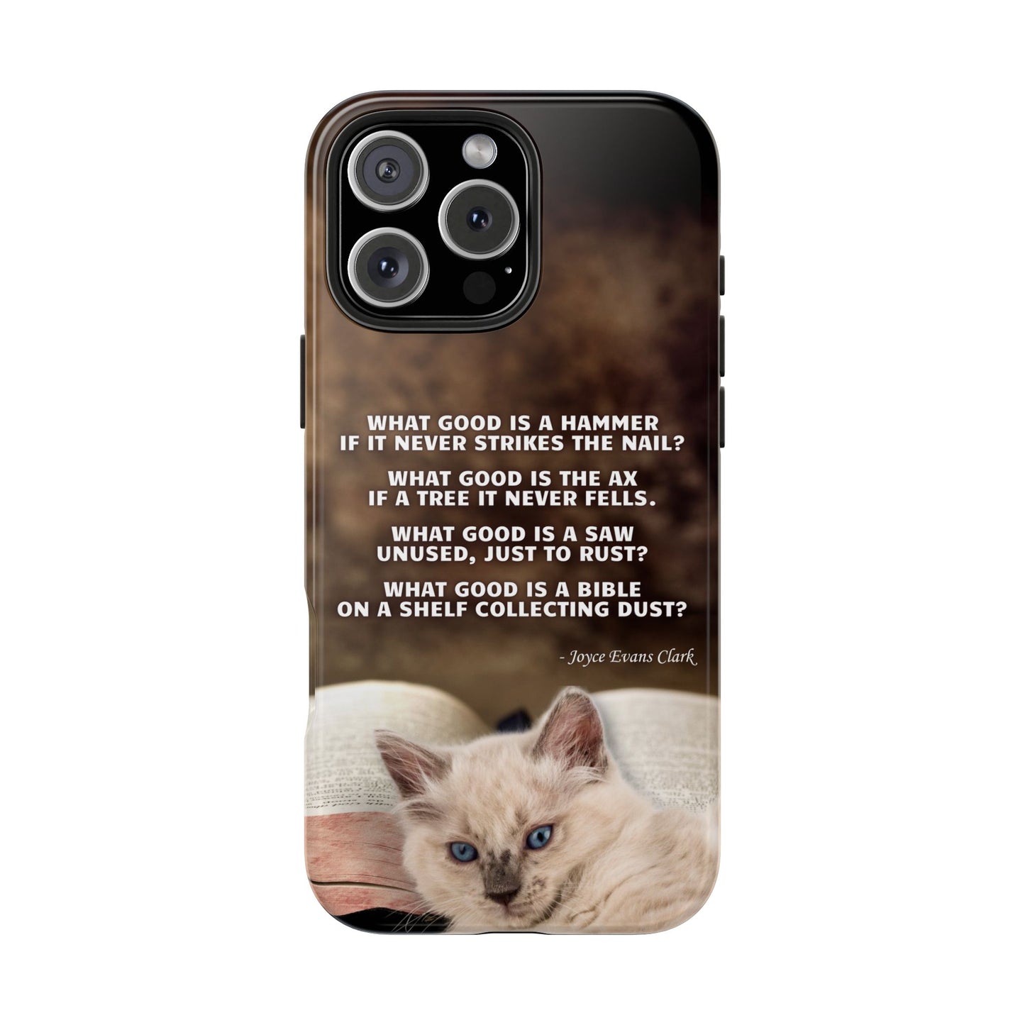 Dusty Bible Tough Phone Cases