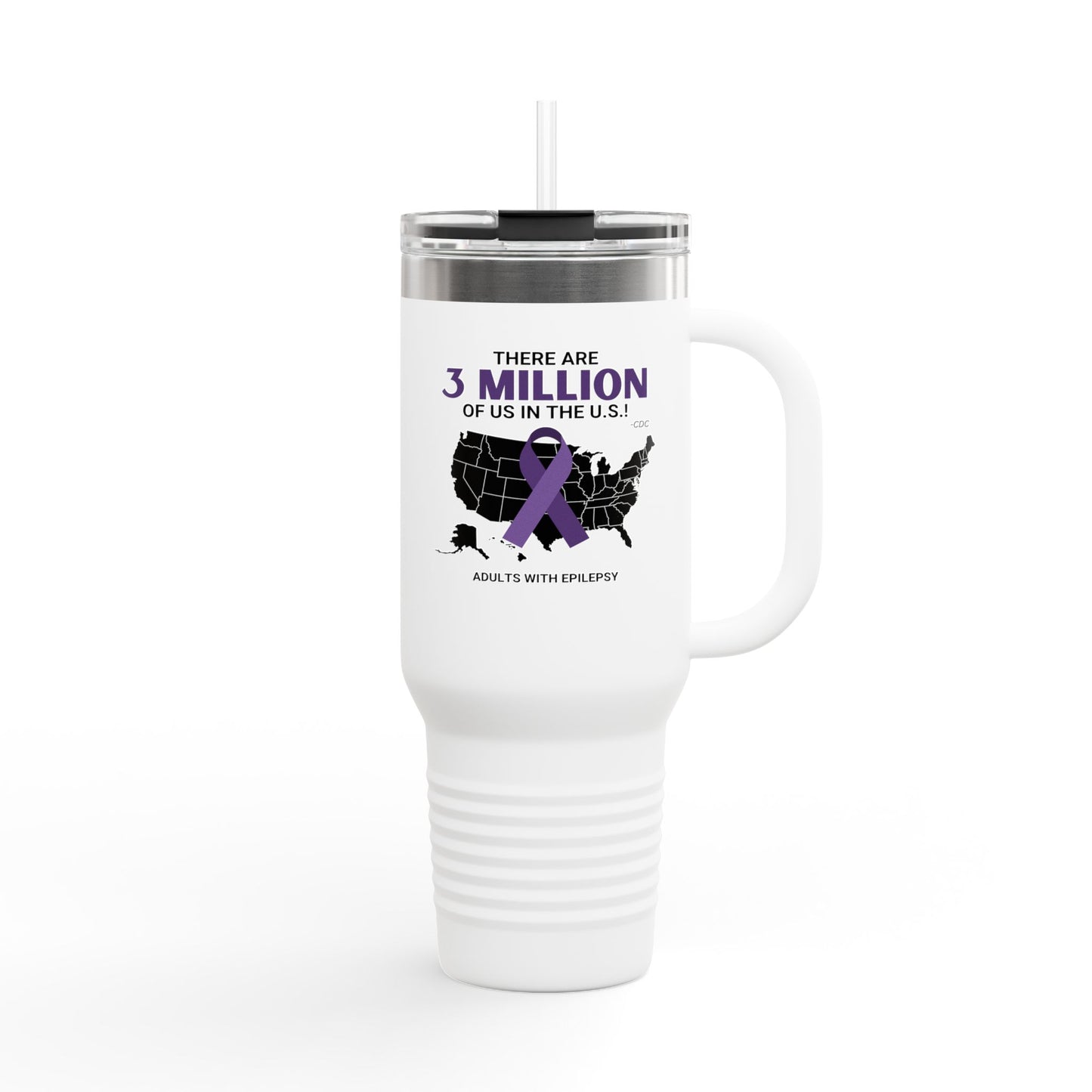 3 Million of Us Insulated Travel Mug, 40oz