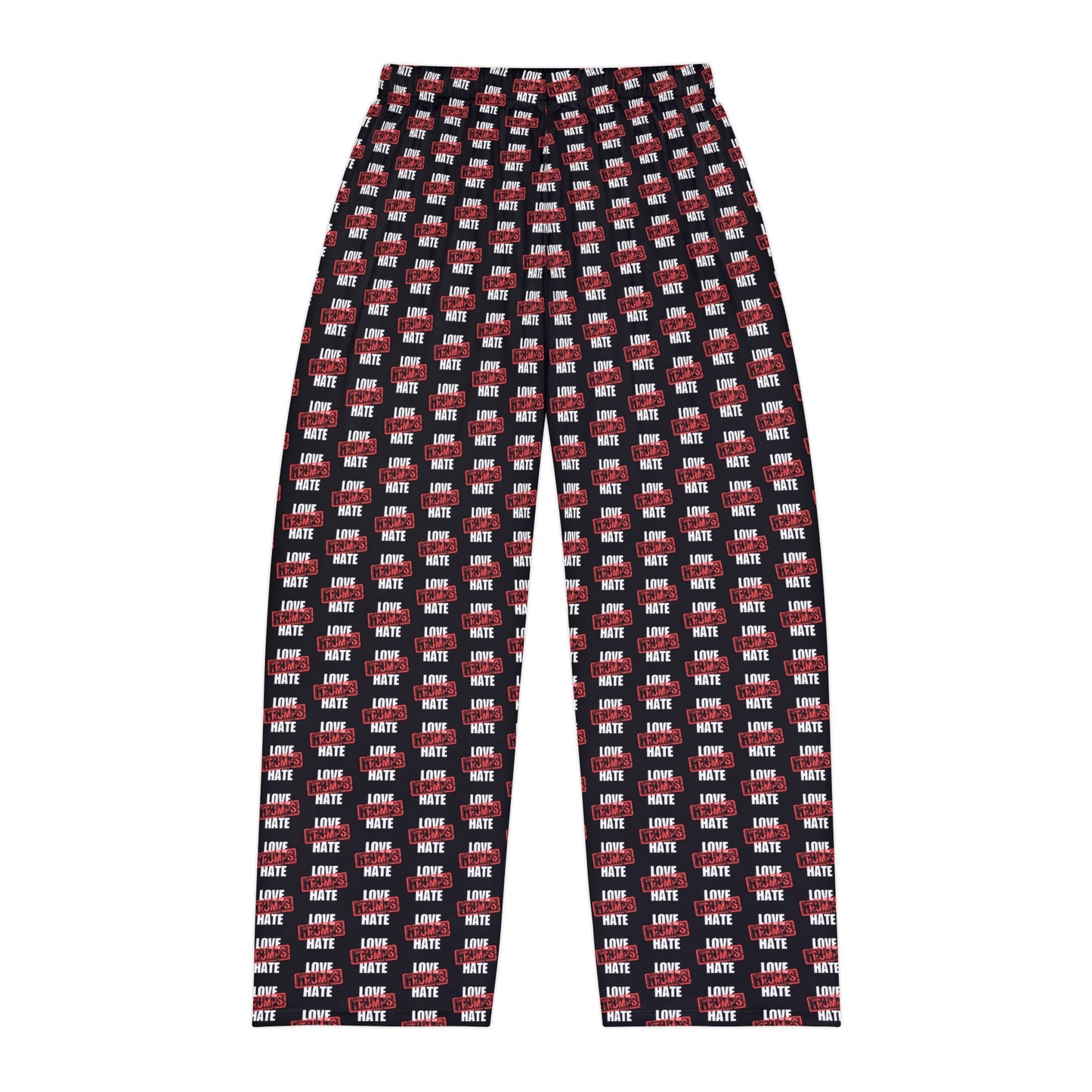 Love Trumps Hate Men's Pajama Pants