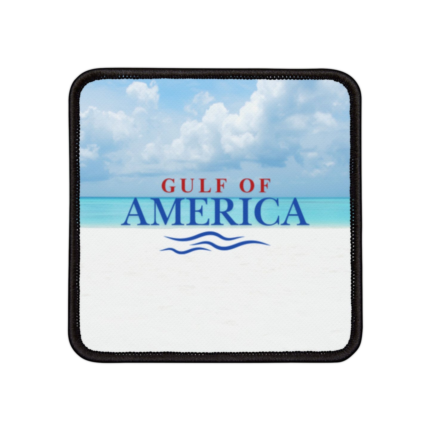 Gulf of America Iron-On Patch for Beach Lovers