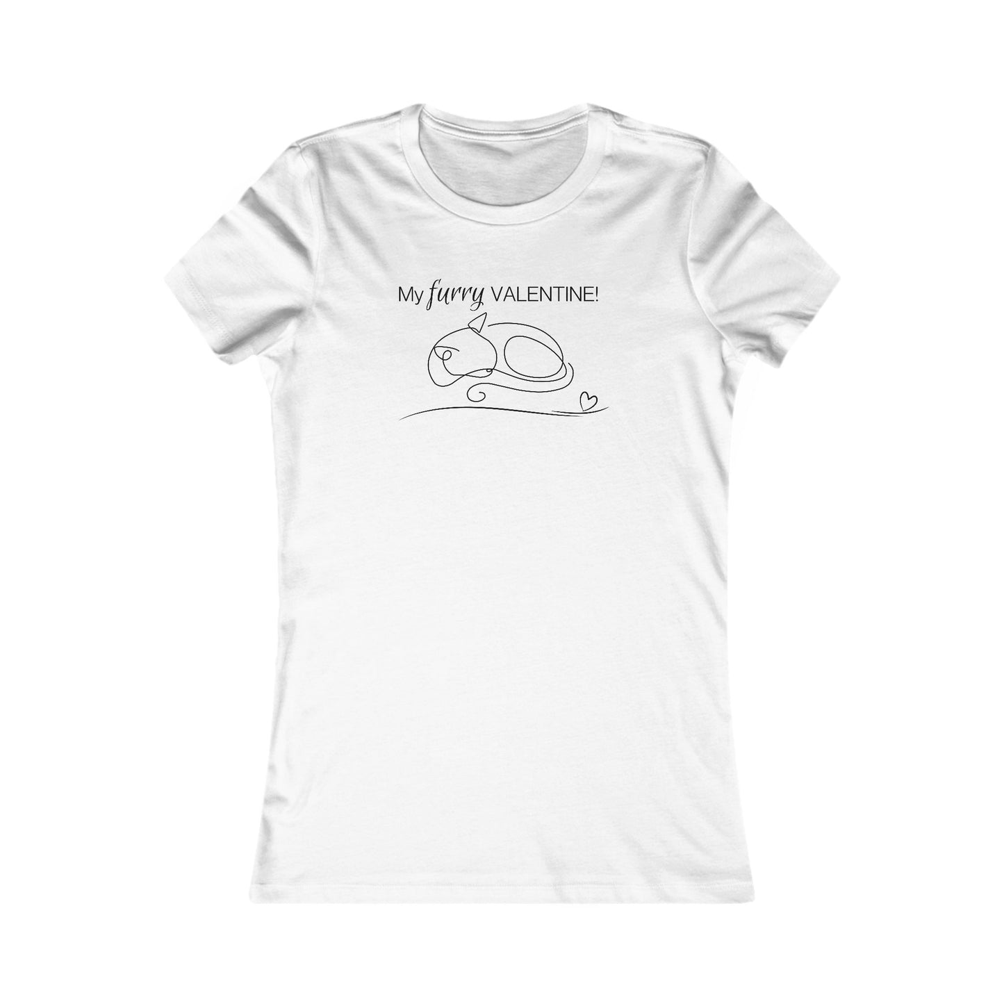 My Furry Valentine Women's Favorite Tee