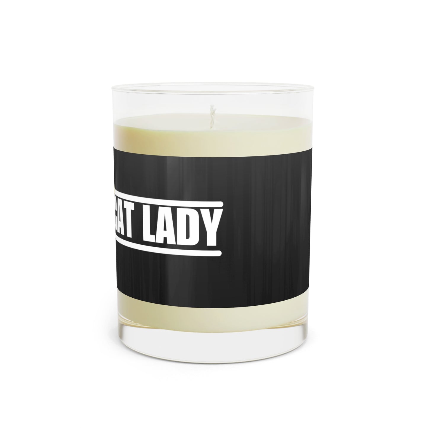 Childless Cat Lady Scented Candle - Full Glass, 11oz