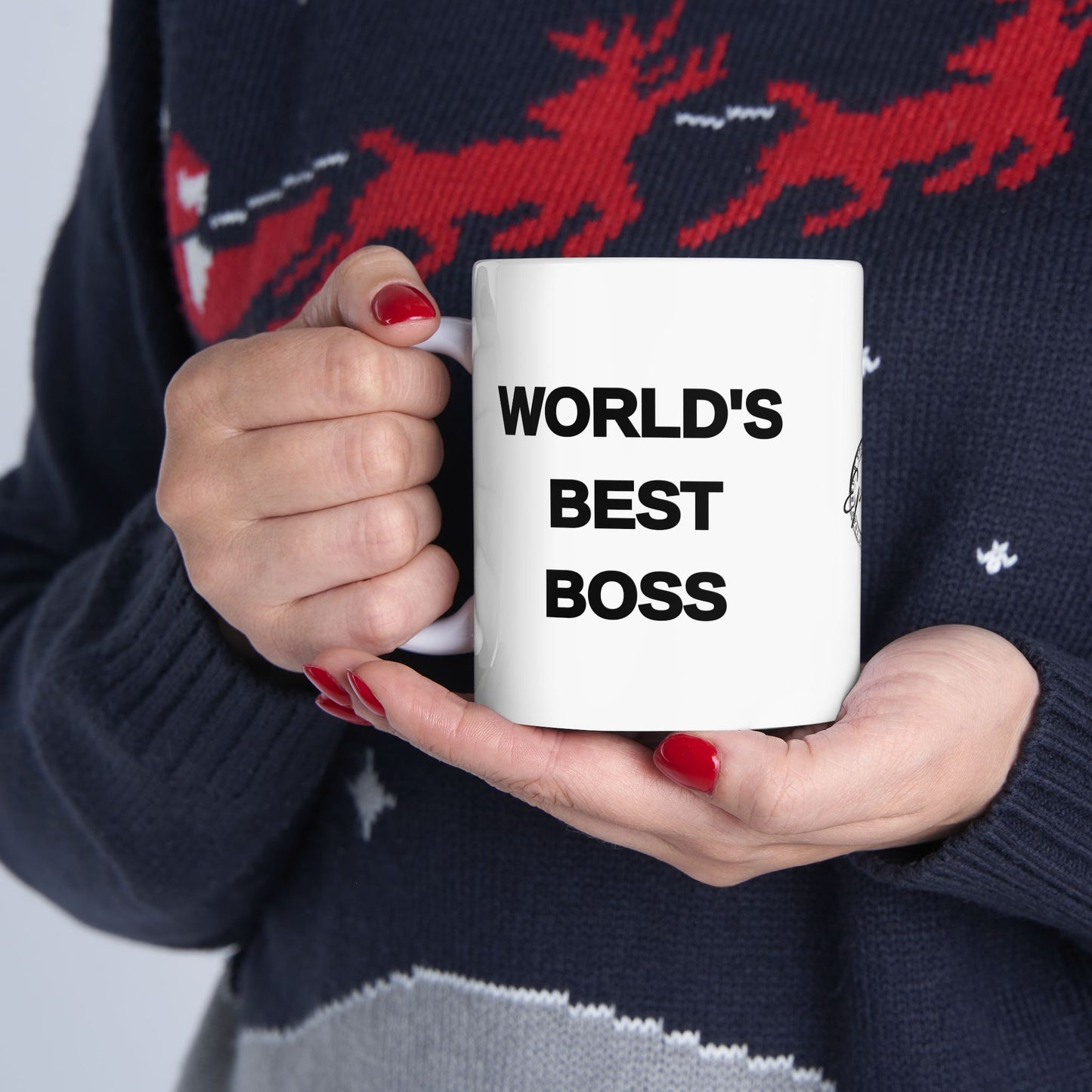 Trump: World's Best Boss Ceramic Mug, (11oz, 15oz)