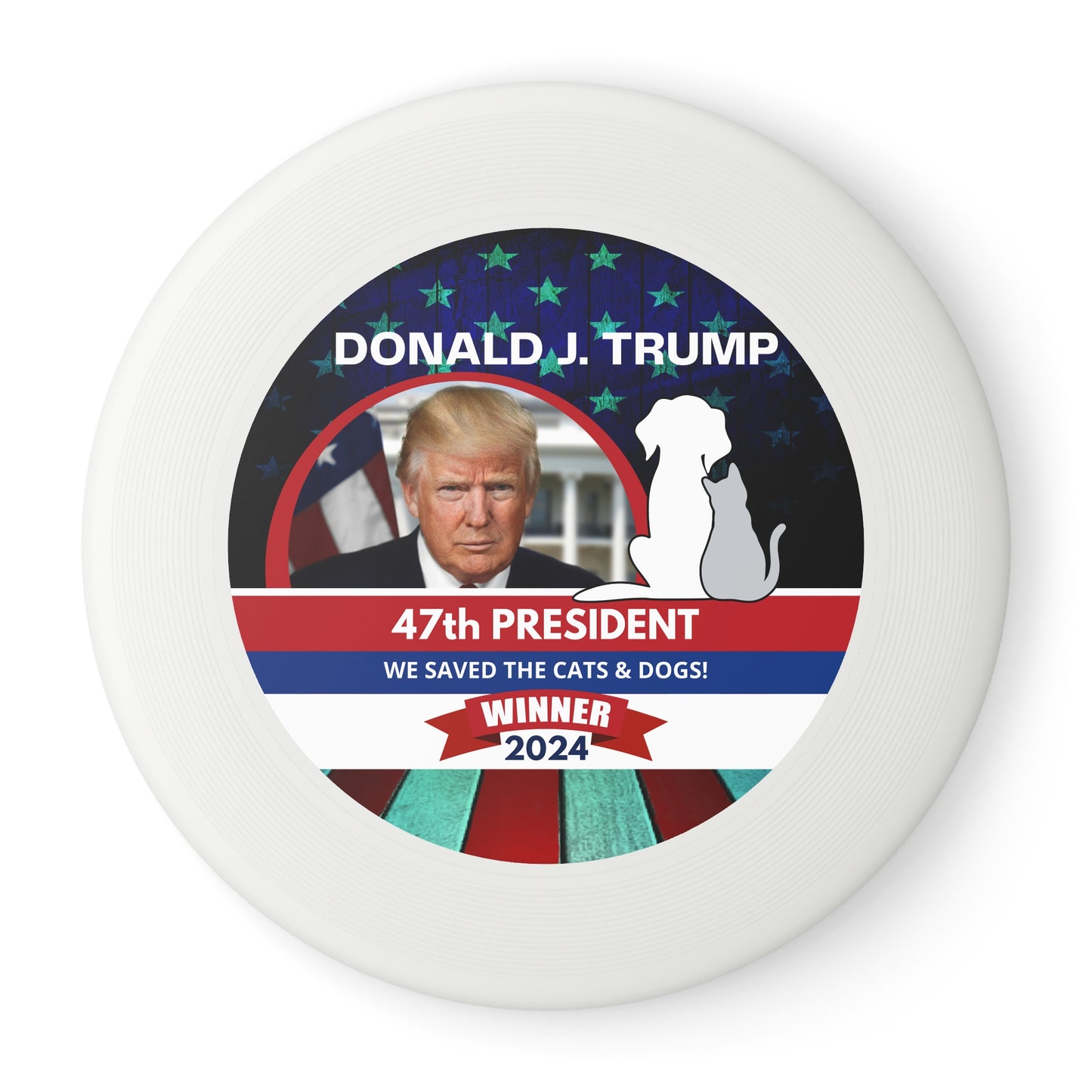 Donald J. Trump 47th President Wham-O Frisbee