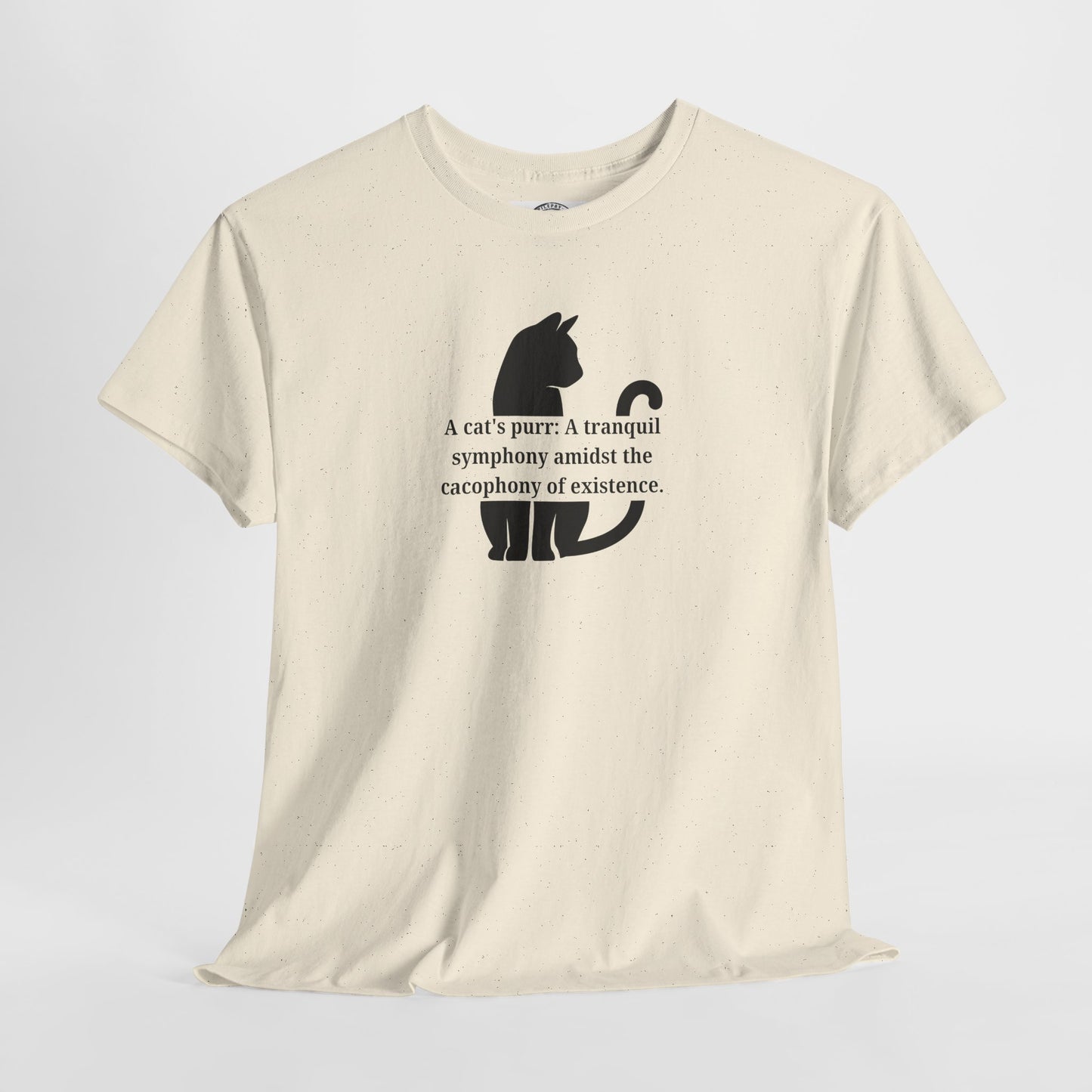 Purr Prose: Cacophony of Life Unisex Heavy Cotton Tee