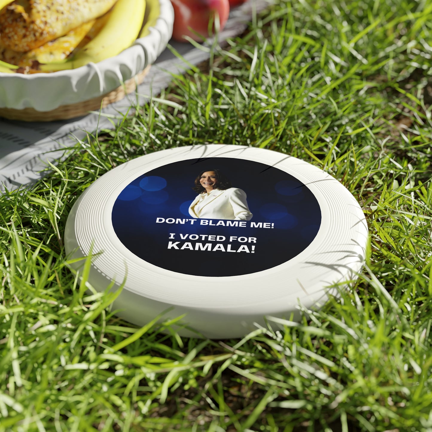 Kamala Harris Quote Frisbee - Fun Political Outdoor Game