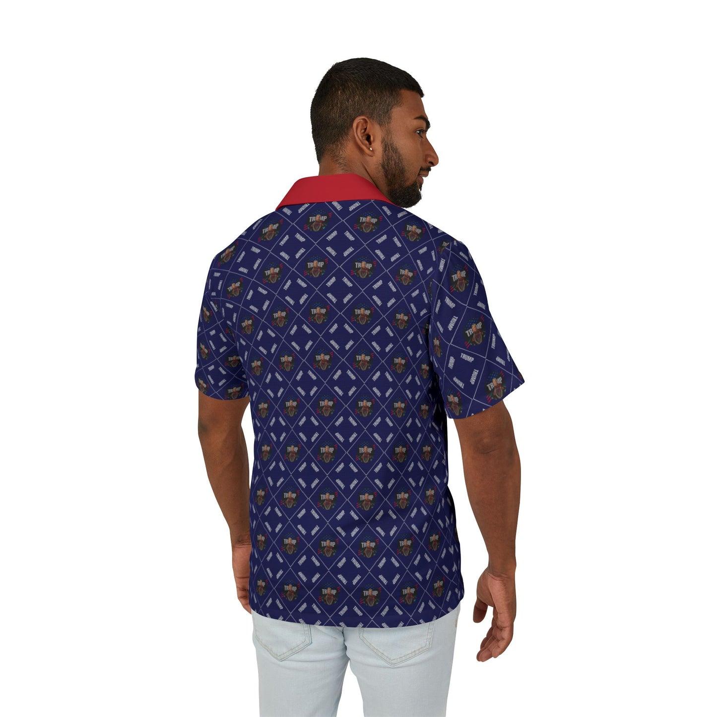 Trump 47 Men's Hawaiian Camp Shirt