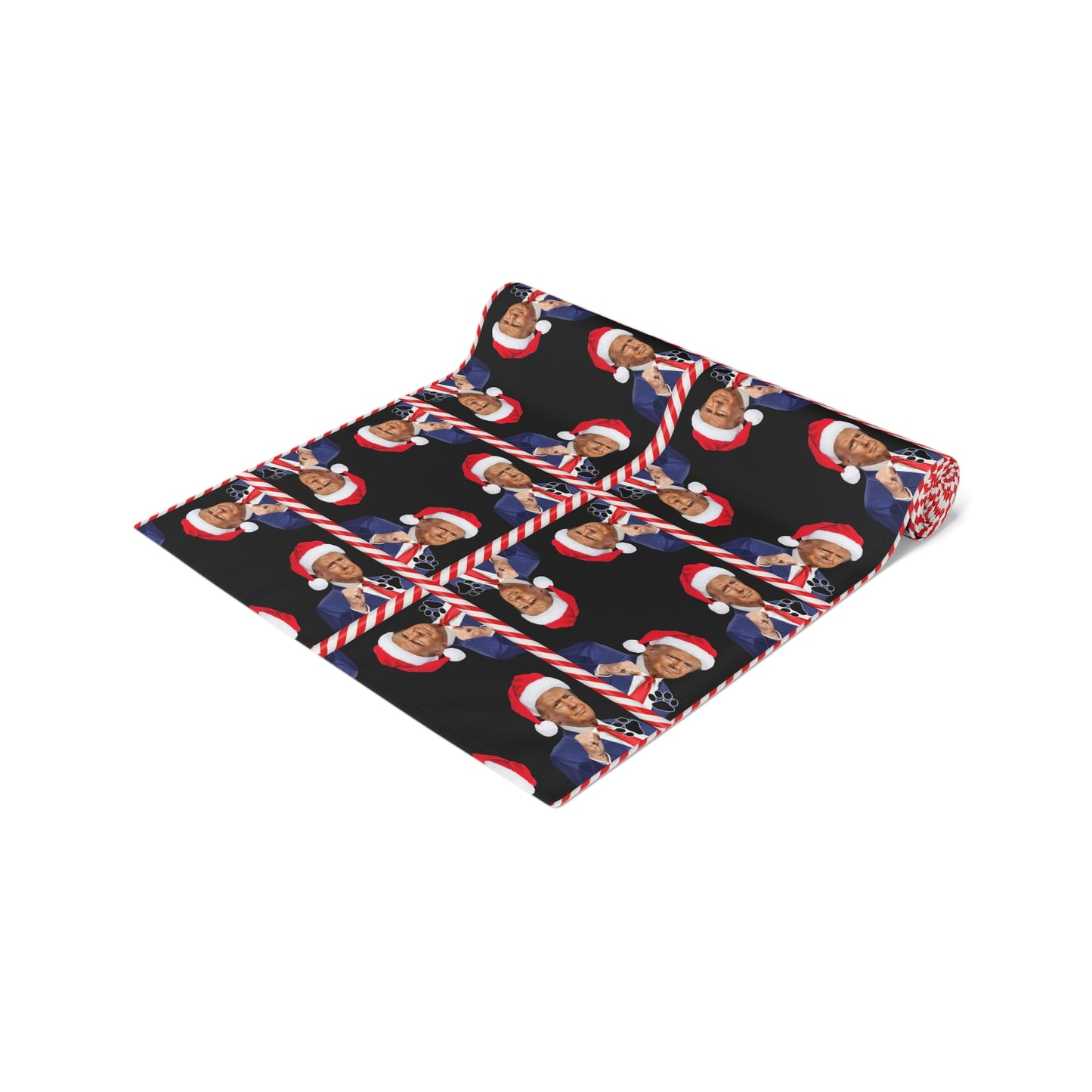 Trump Novelty Christmas Table Runner (Cotton, Poly)