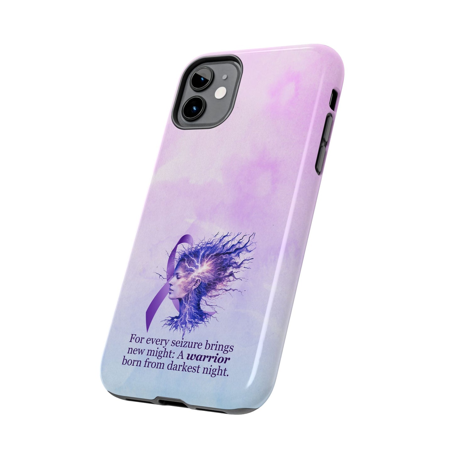 A Warrior is Born Tough Phone Cases