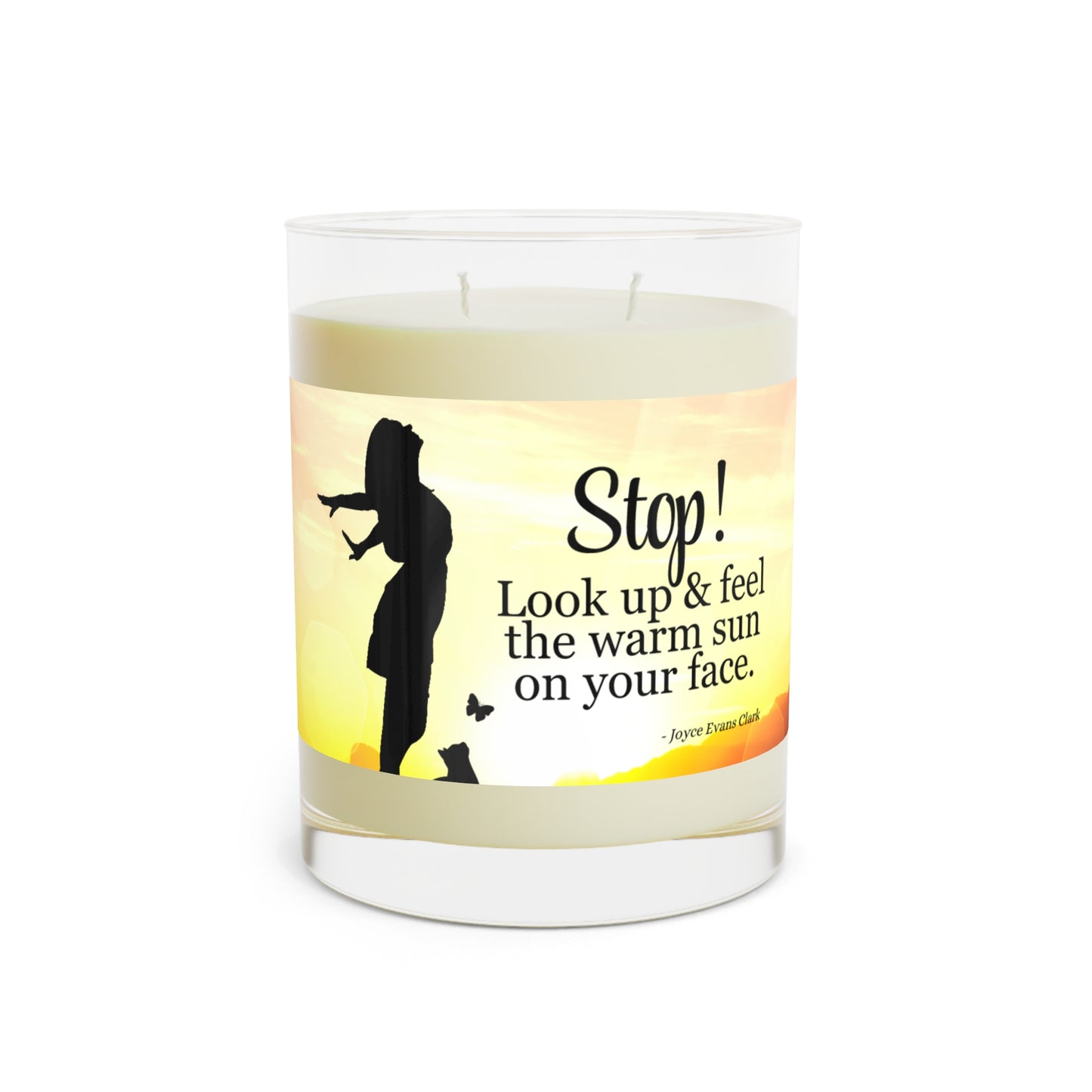 Look Up Scented Candle - Full Glass, 11oz