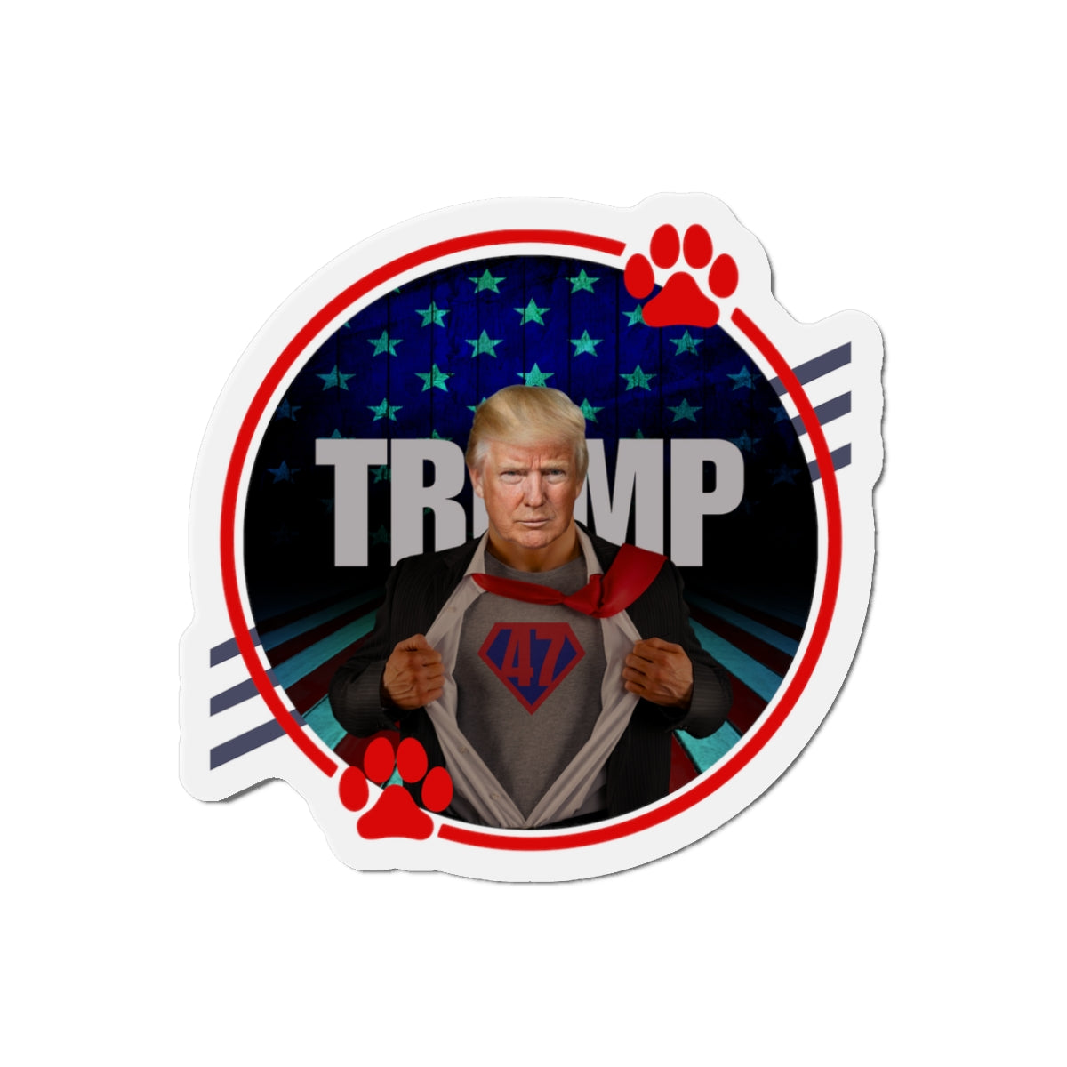 Trump 47 Die-Cut Magnets