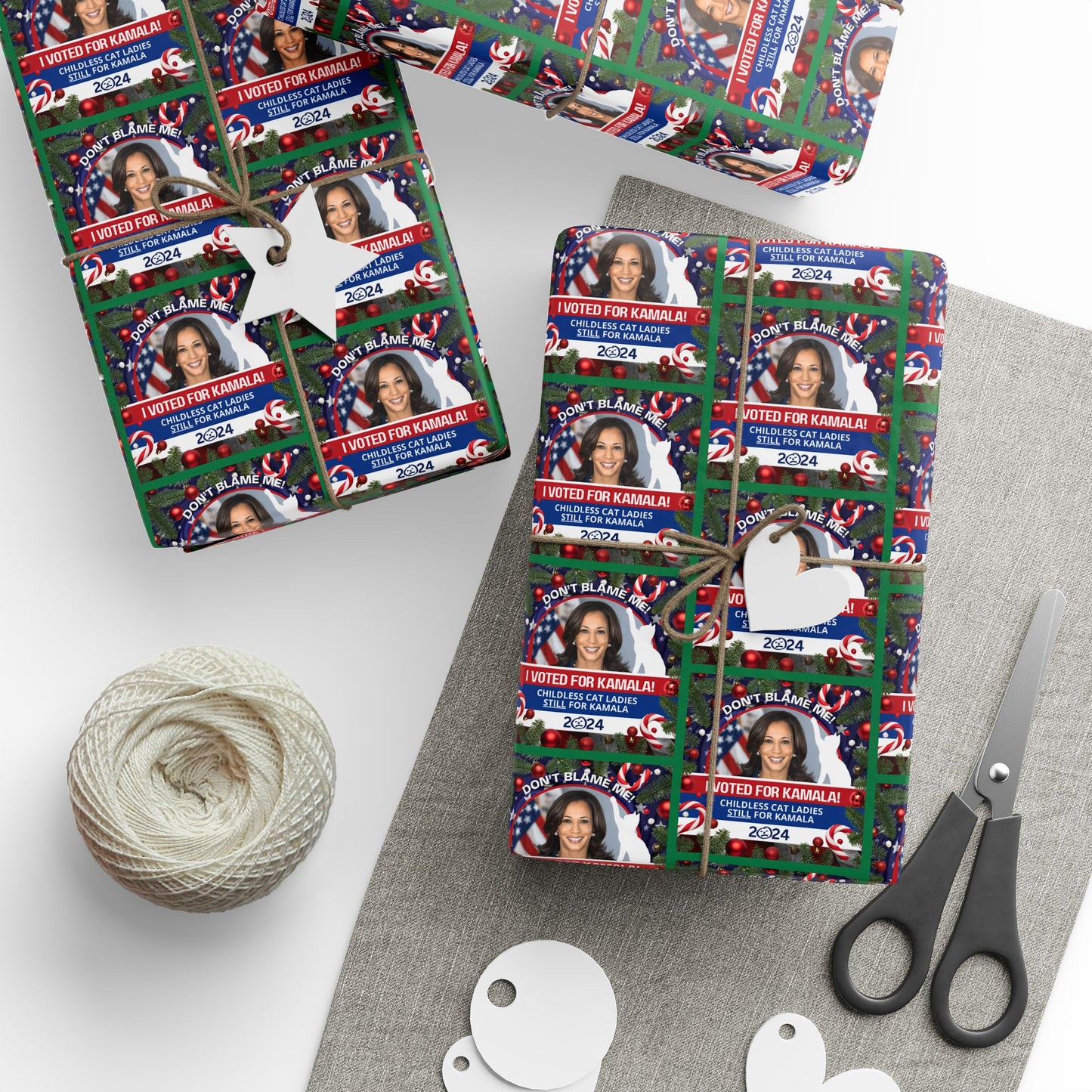 Don't Blame Me - Voted for Kamala Christmas Wrapping Papers