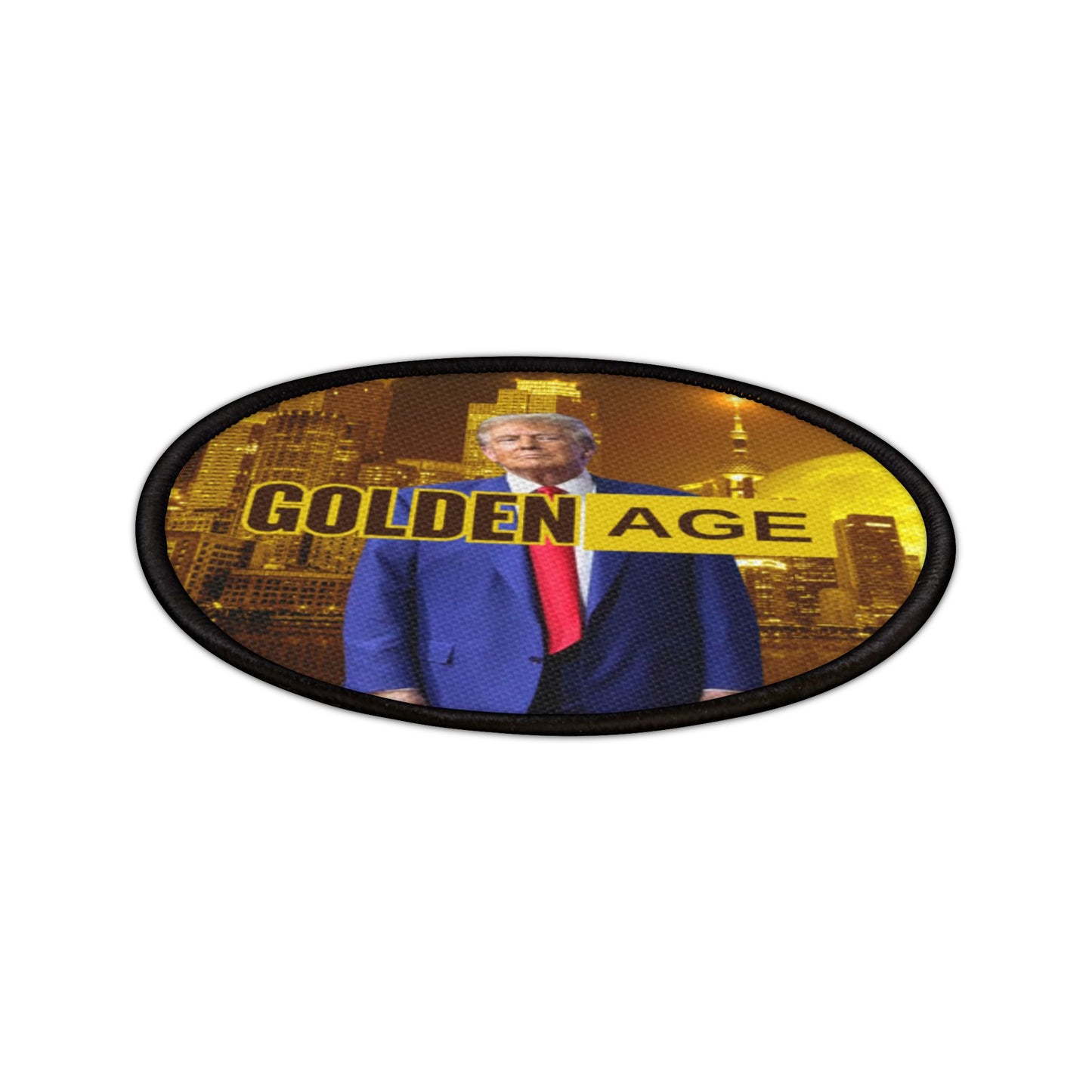 Trump Golden Age Iron-On Patches