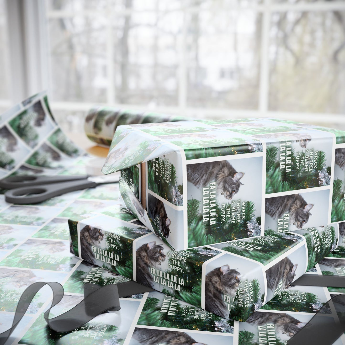 Wreck the Tree Wrapping Papers