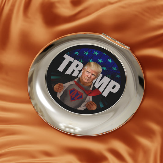 Trump 47 Compact Travel Mirror