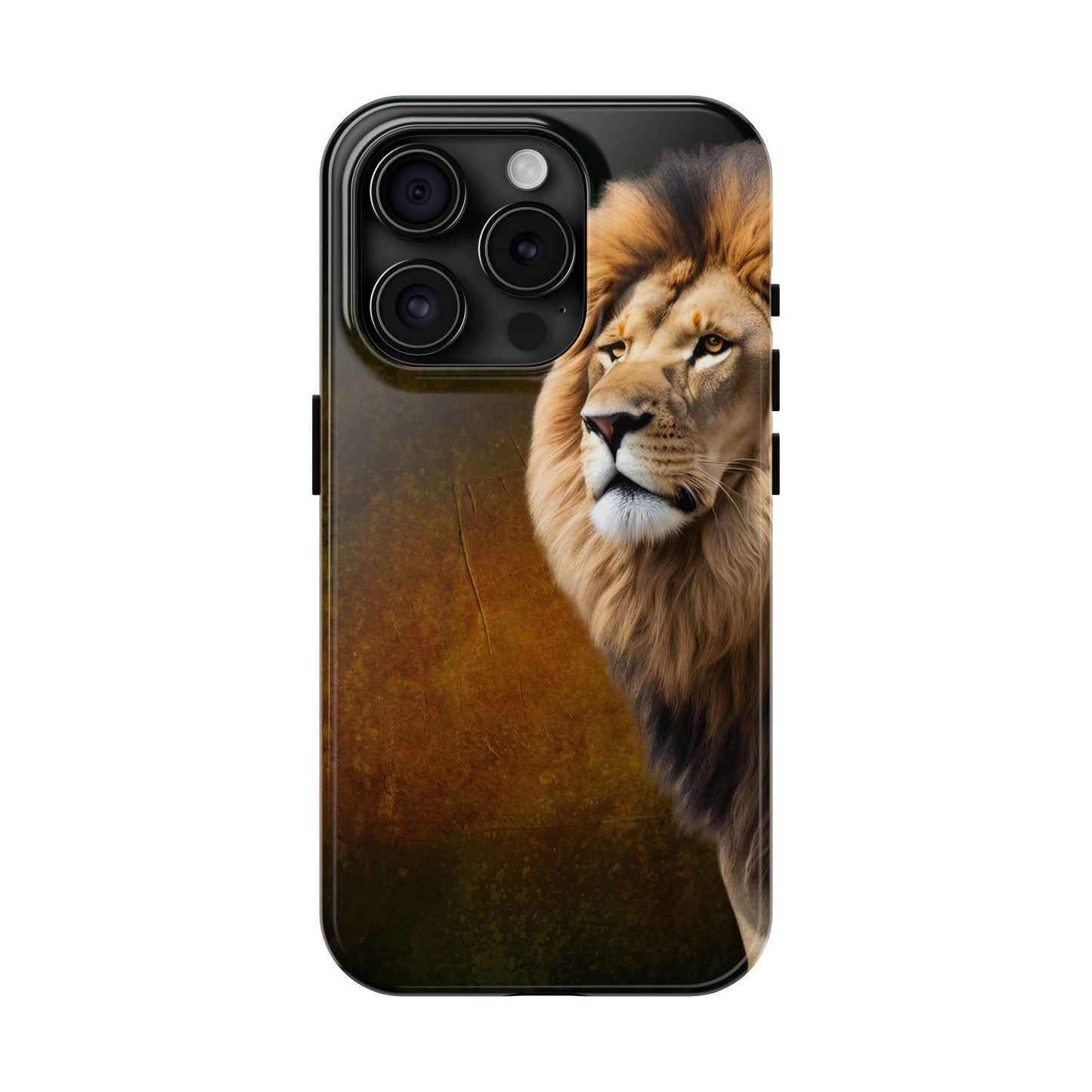 Majestic Lion Tough Phone Case - Durable Protection for Wildlife Lovers