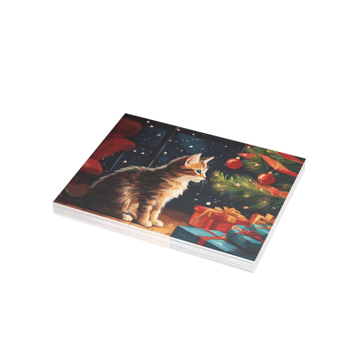 Christmas Anticipation Postcard Bundles (envelopes included)