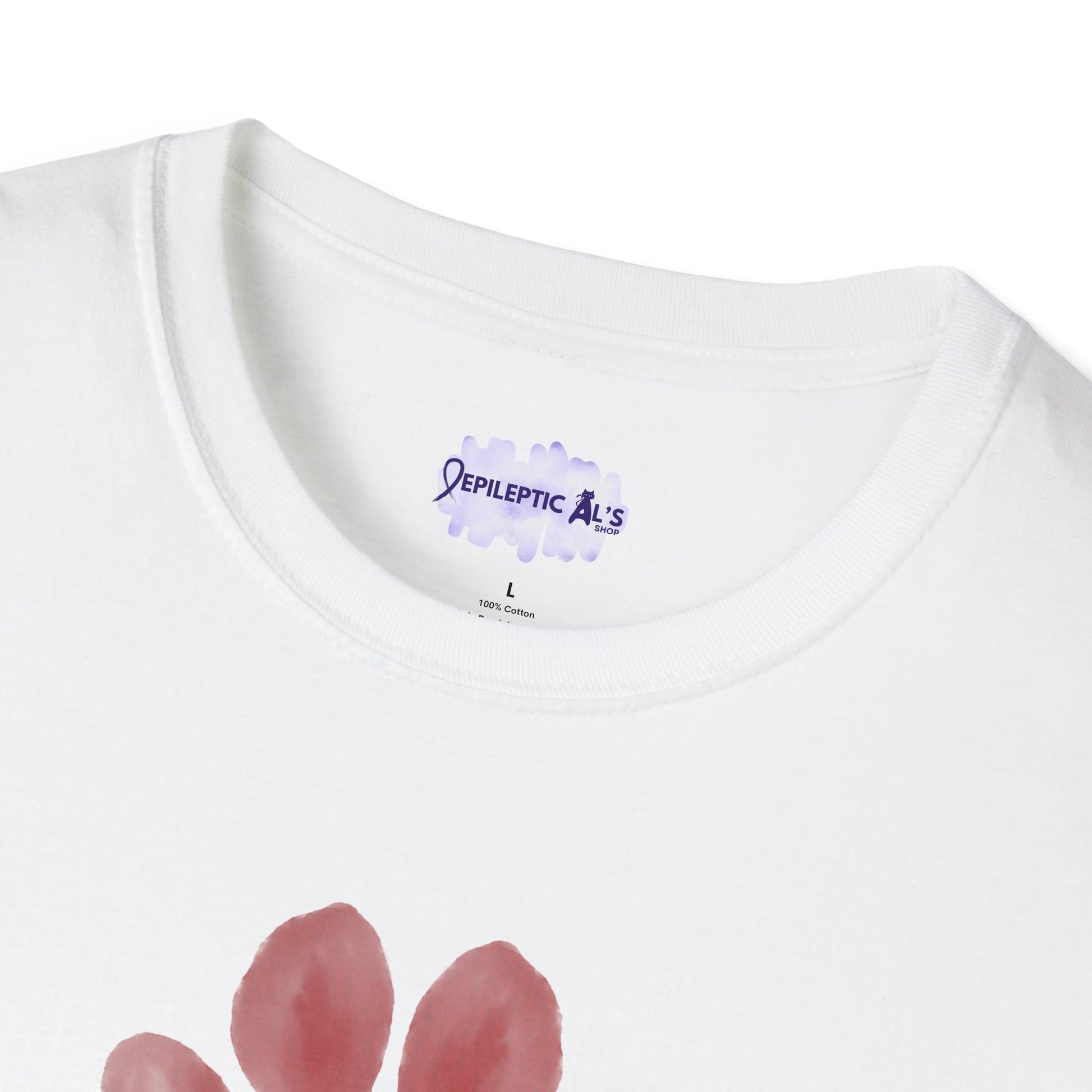 Pawsome Unisex Softstyle T - Shirt - T - Shirt - Epileptic Al’s Shop