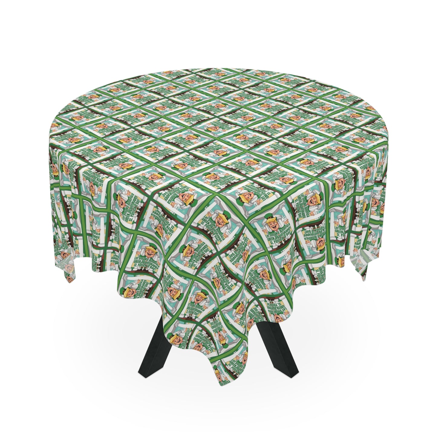 Trump Make America Green Again Tablecloth