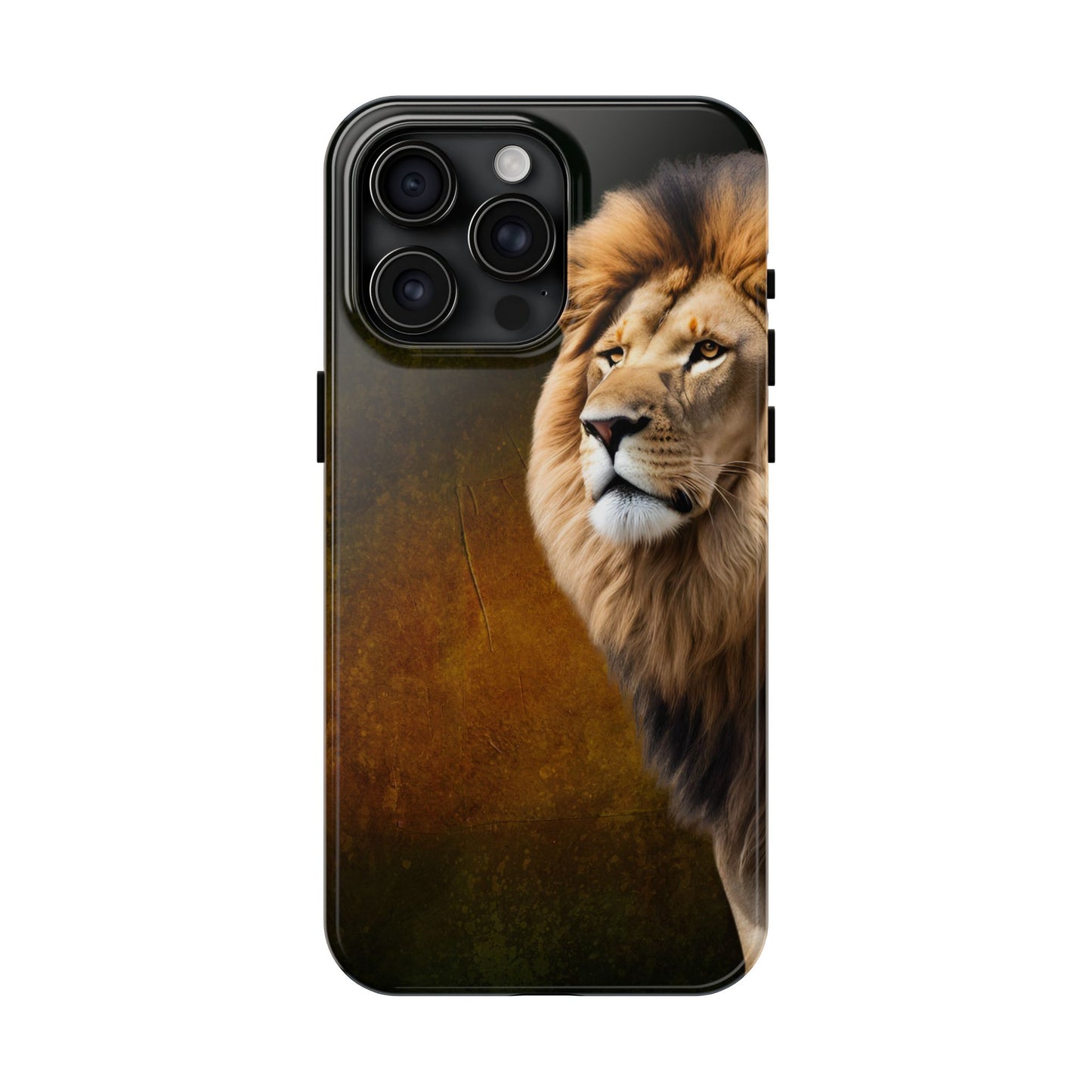 Majestic Lion Tough Phone Case - Durable Protection for Wildlife Lovers