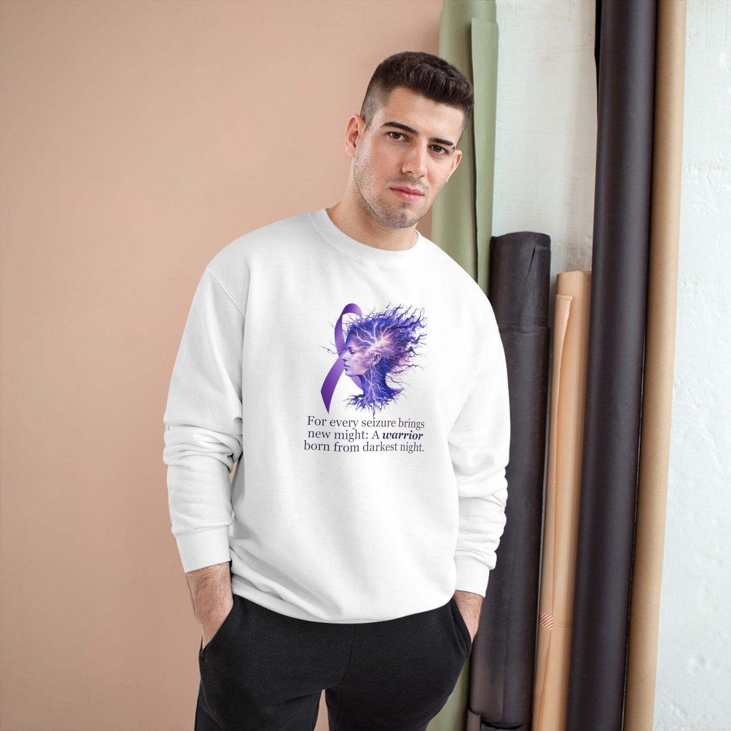 A Warrior is Born Champion Sweatshirt