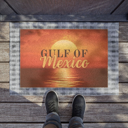 Gulf of Mexico Sunset Doormat Printify