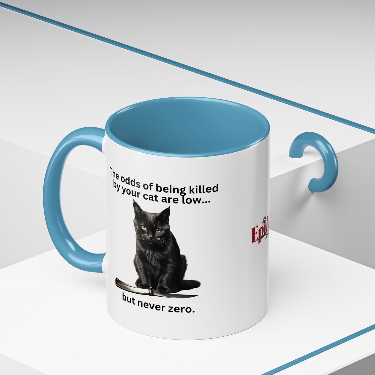 Killer Cat Odds Accent Coffee Mug (11, 15oz)