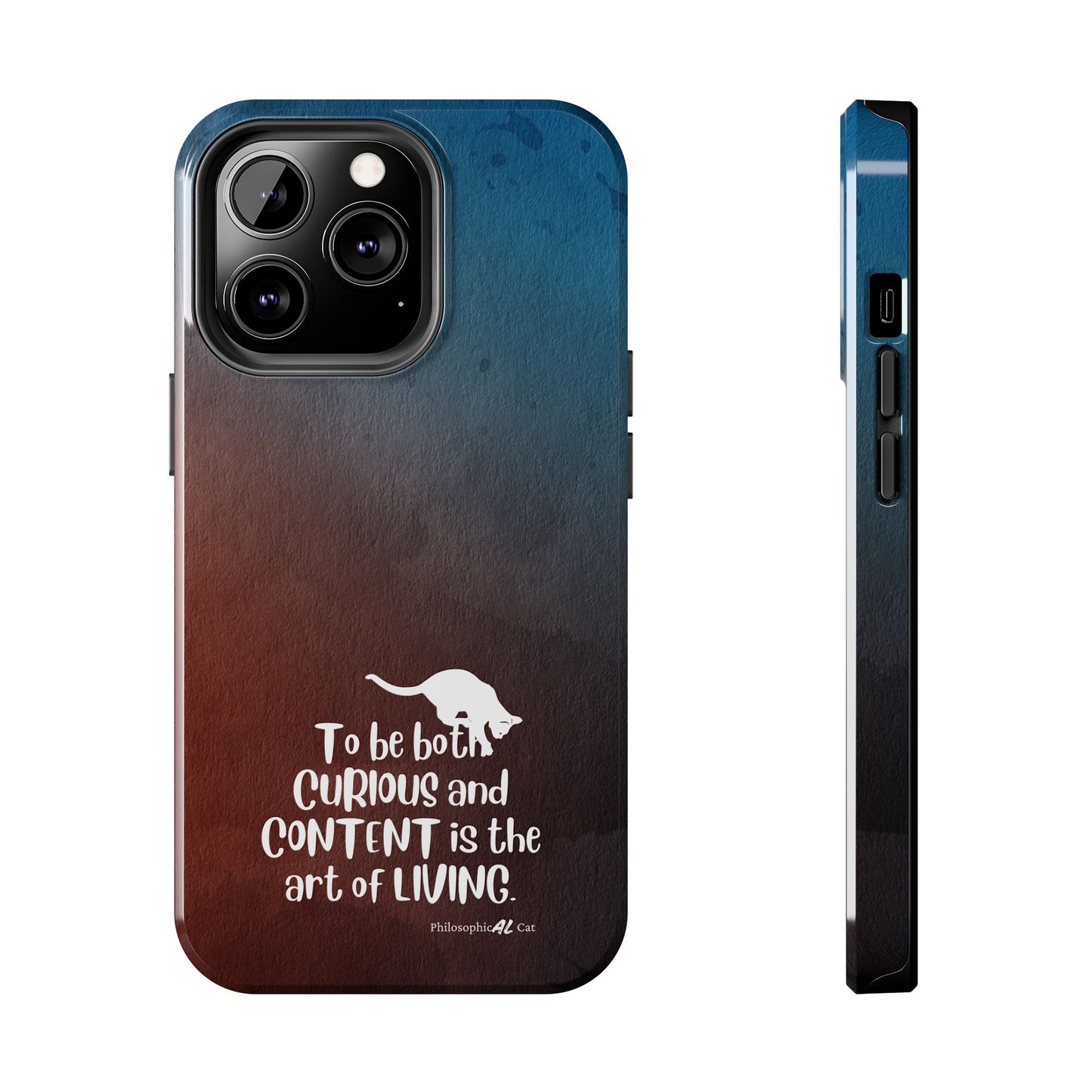 Curious & Content Tough Phone Cases