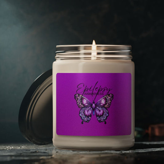 Epilepsy Awareness Scented Soy Candle, 9oz