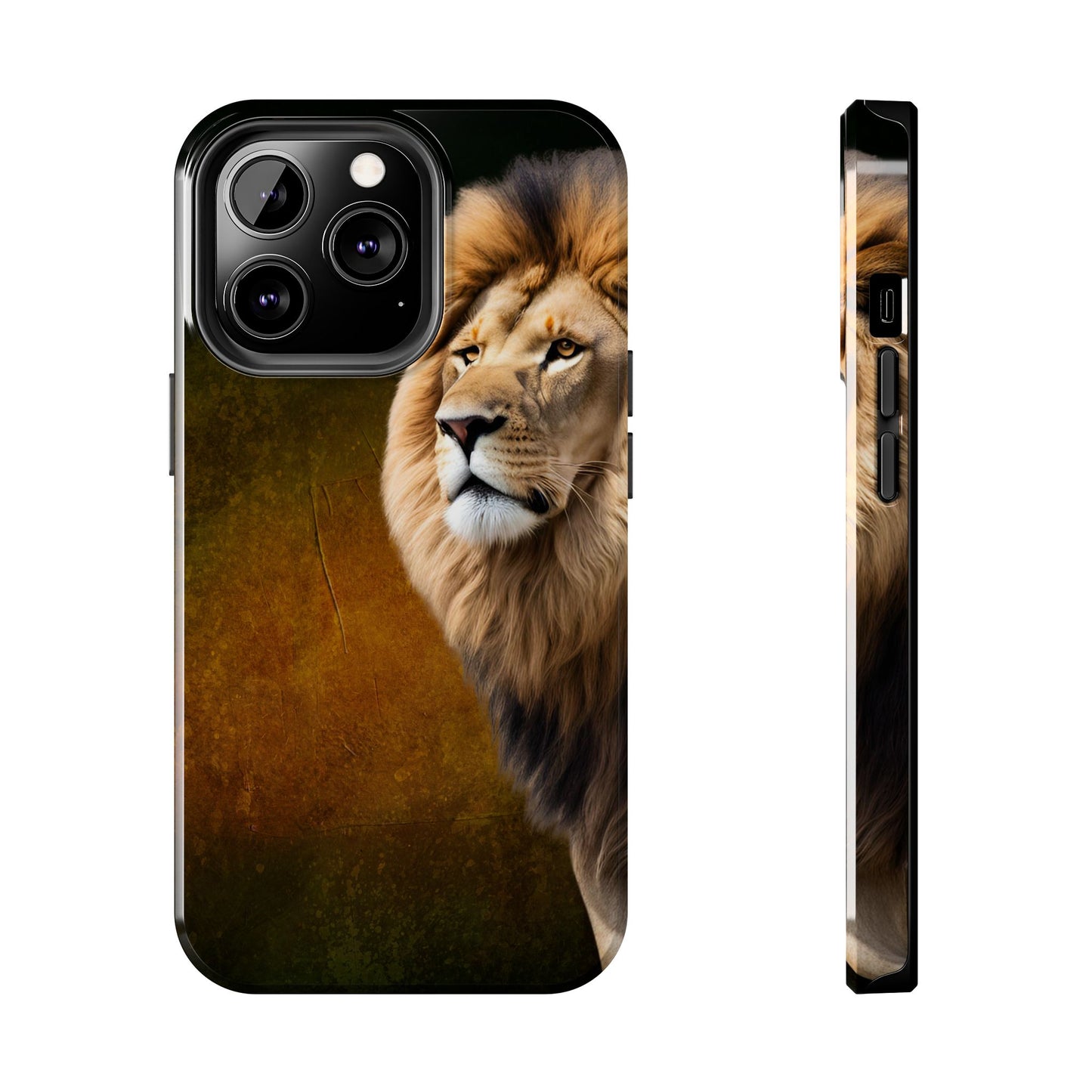 Majestic Lion Tough Phone Case - Durable Protection for Wildlife Lovers