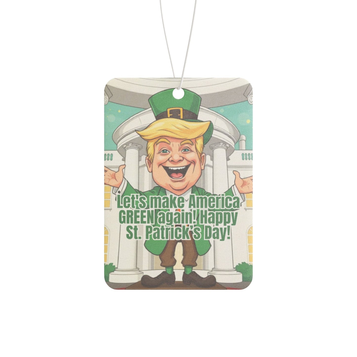 Trump Make America Green Again Car Air Freshener