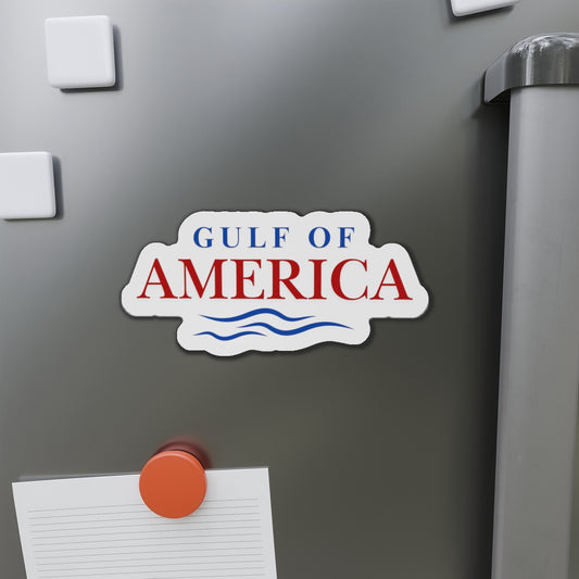 Gulf of America Die-Cut Magnets