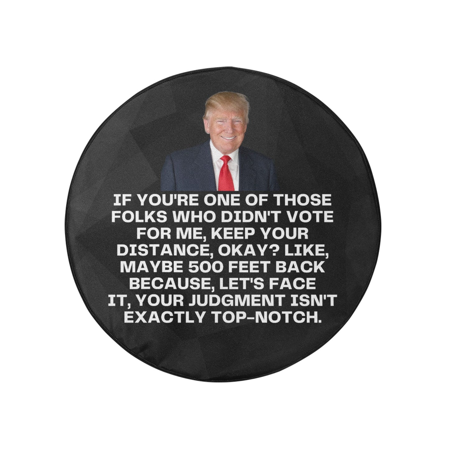 Trump 500 Feet Spare Tire Cover(Medium)(16")