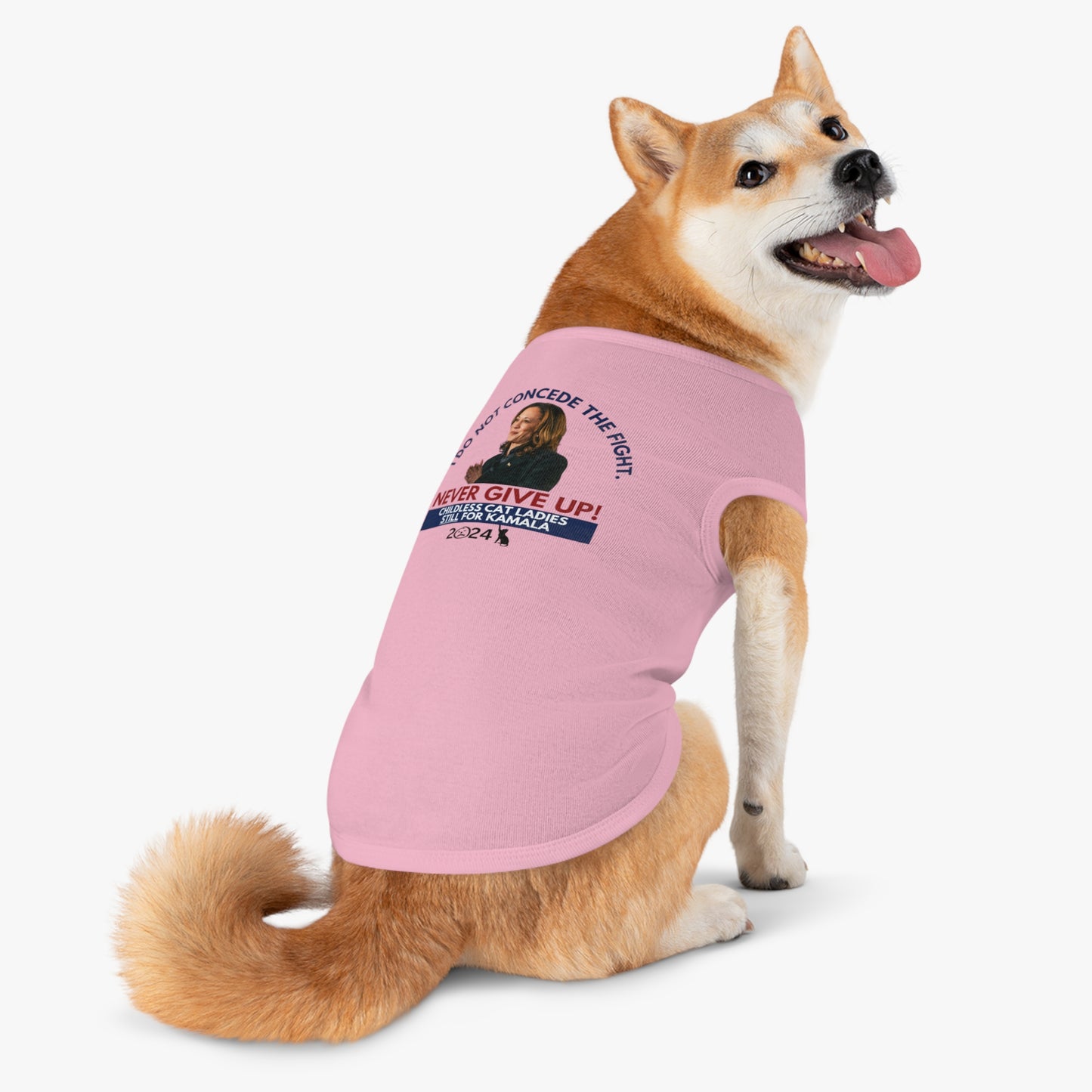 Never Give Up - Kamala Pet Tank Top