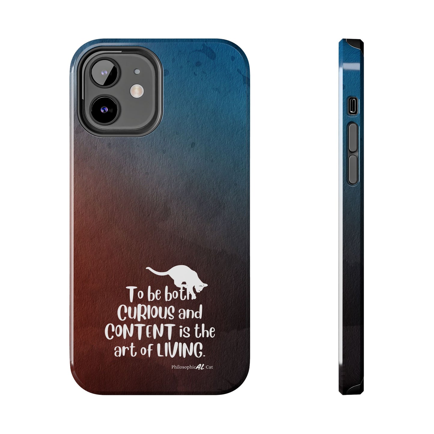 Curious & Content Tough Phone Cases