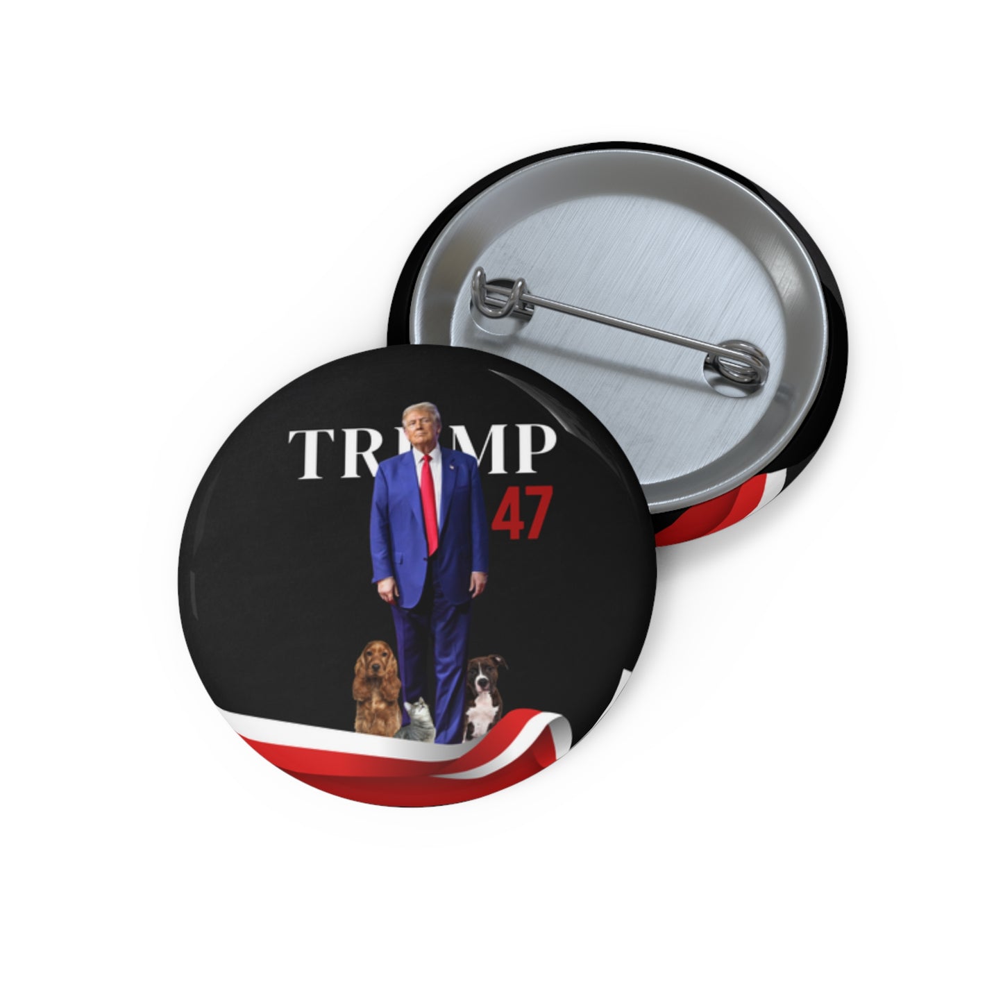 Trump 47 Pin Buttons