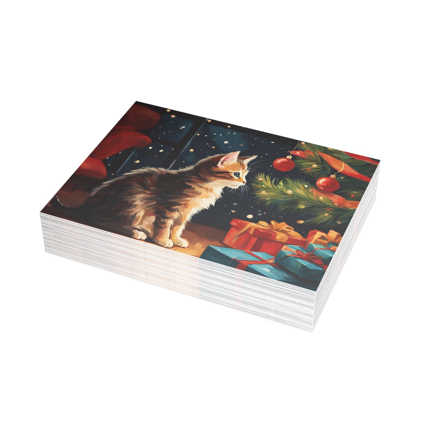 Christmas Anticipation Postcard Bundles (envelopes included)