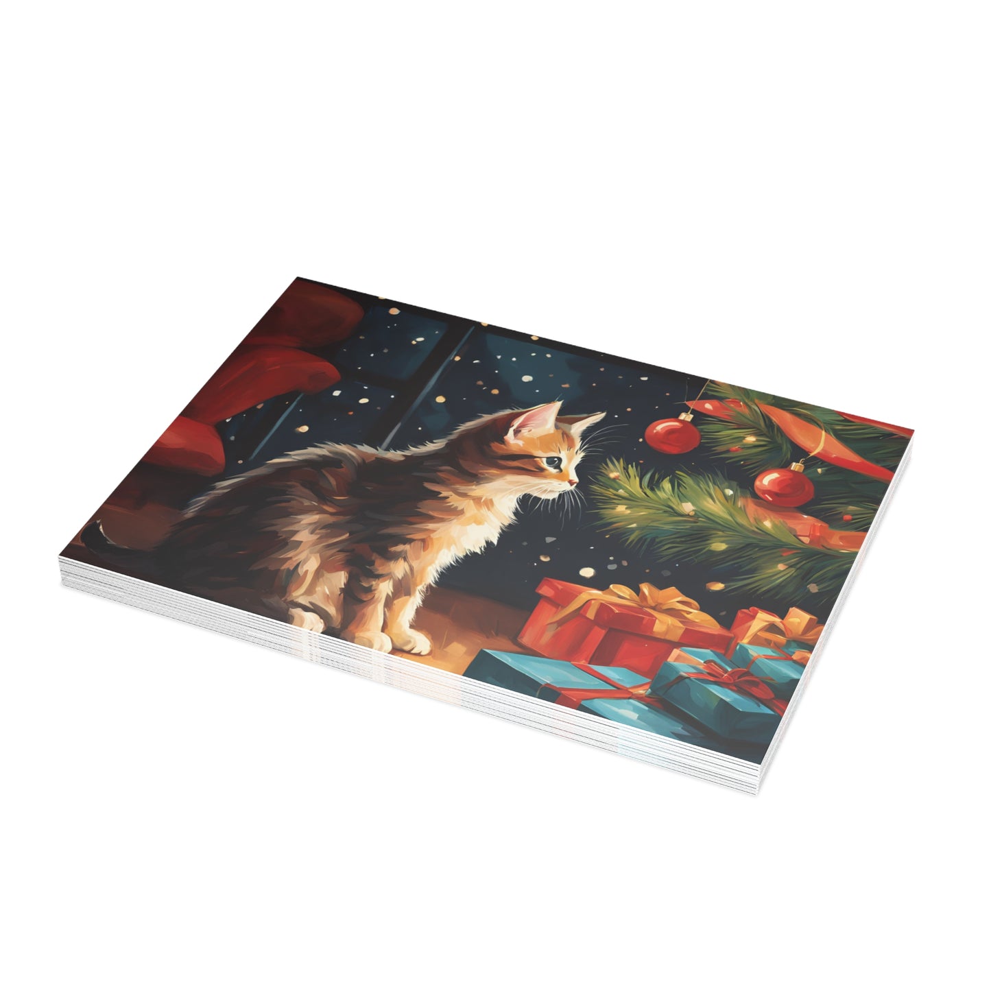 Christmas Anticipation Postcard Bundles (envelopes included)