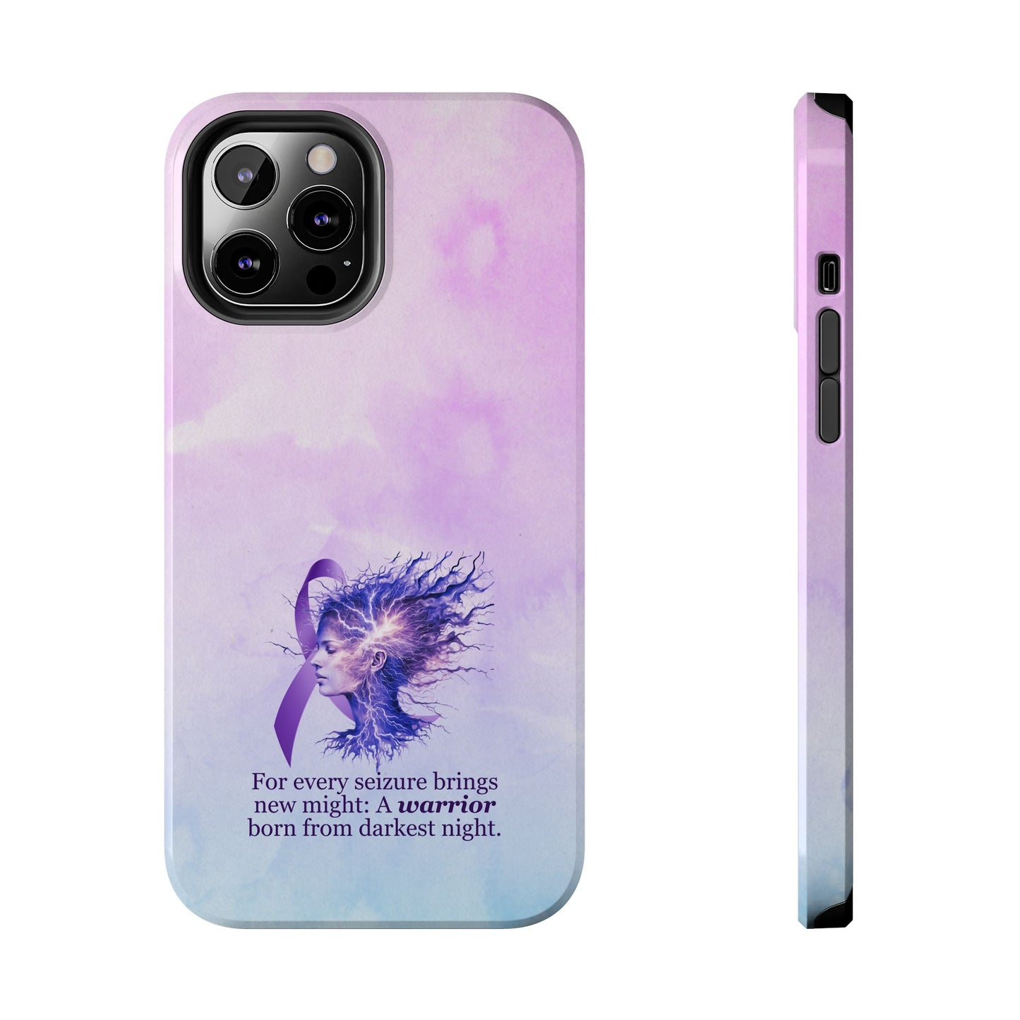 A Warrior is Born Tough Phone Cases