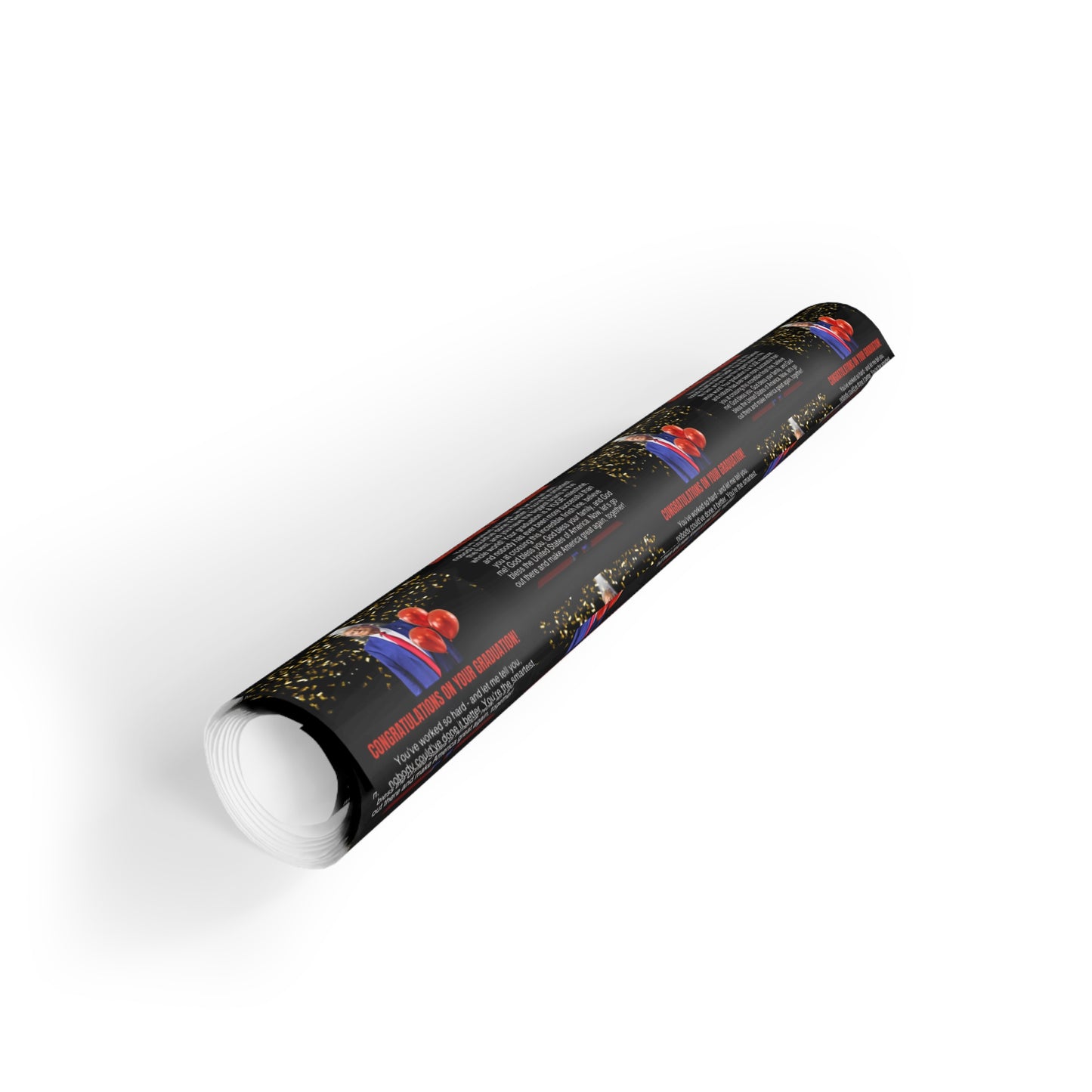 Trump Graduation Gift Wrapping Paper Rolls, 1pc