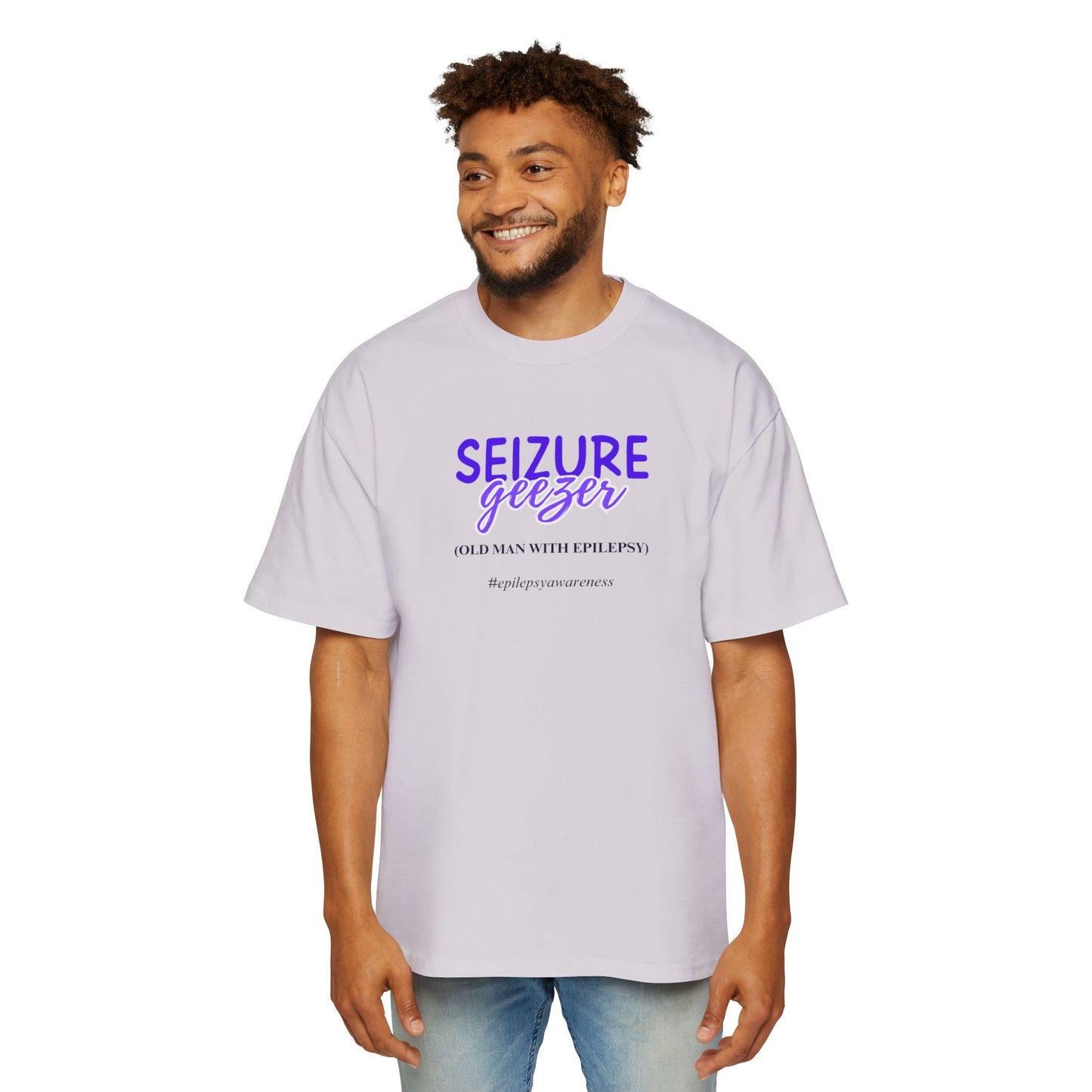 Seizure Awareness Oversized Tee for Seizure Geezers