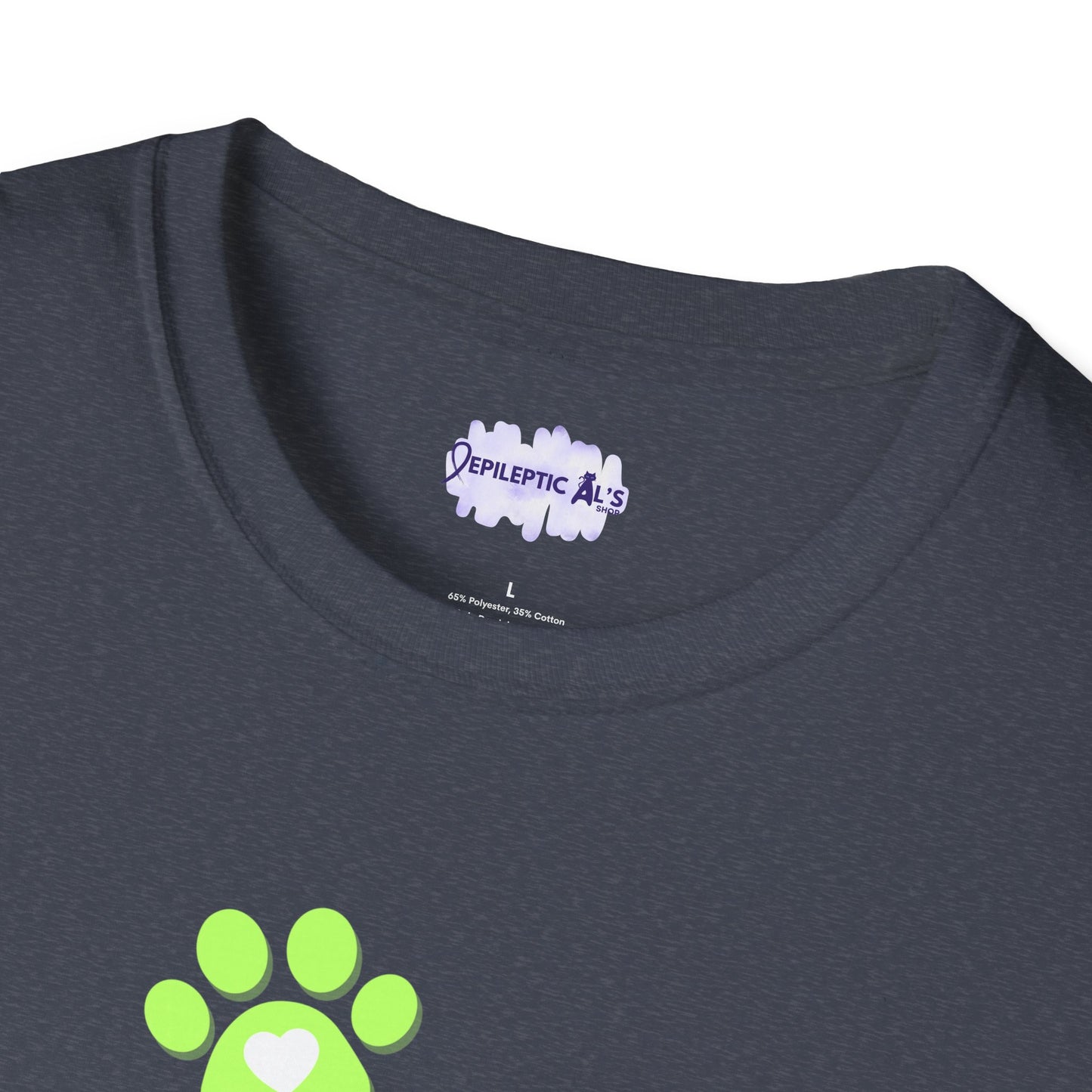 Hearty Paws Unisex Softstyle T - Shirt - T - Shirt - Epileptic Al’s Shop