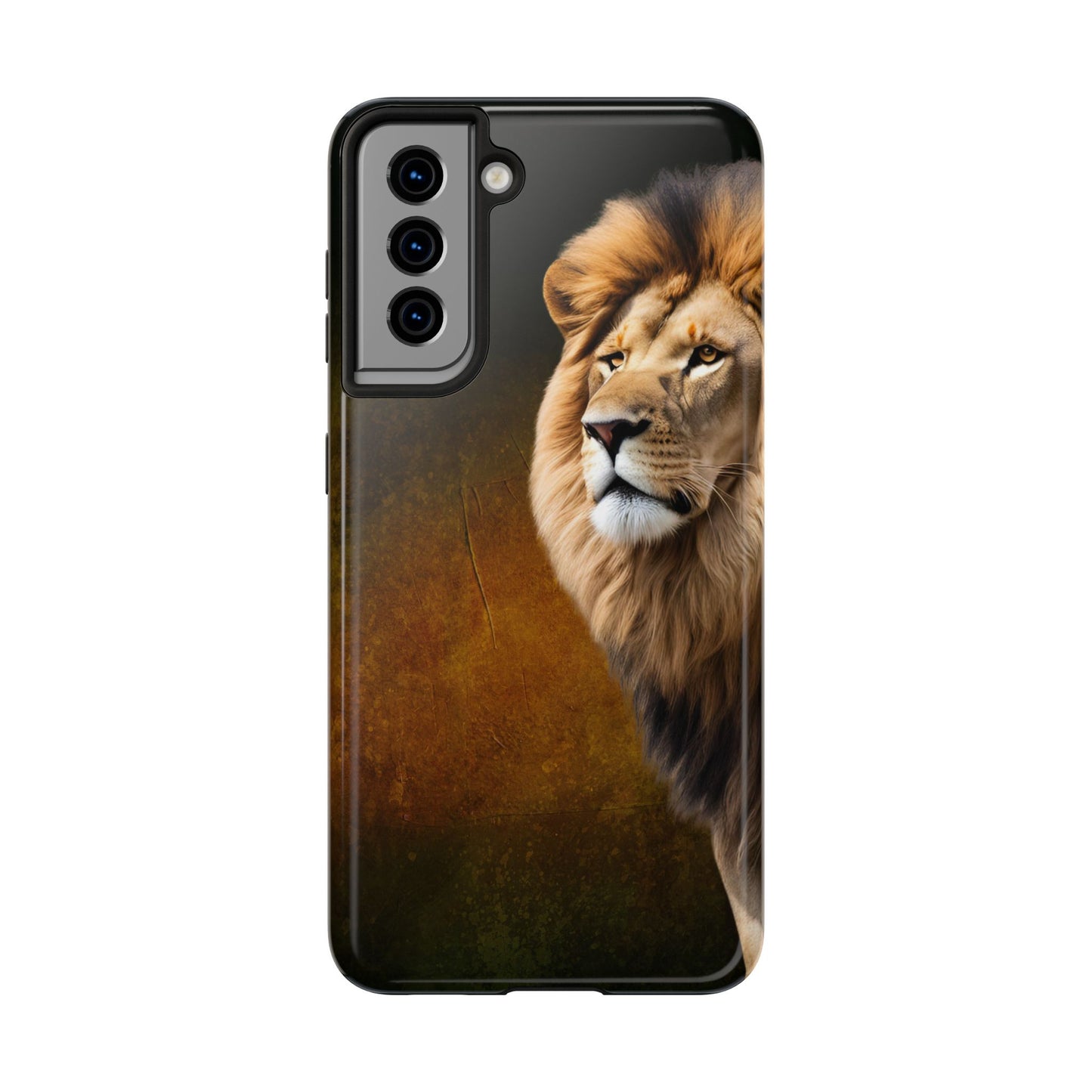 Majestic Lion Tough Phone Case - Durable Protection for Wildlife Lovers