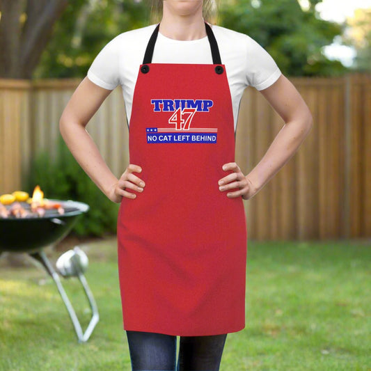 Trump No Cat Left Behind Apron