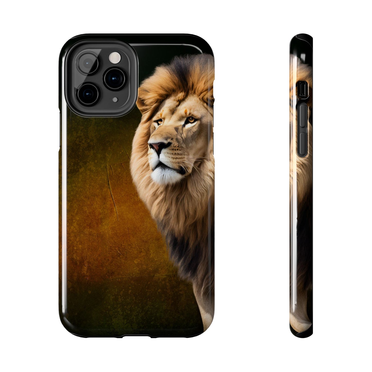 Majestic Lion Tough Phone Case - Durable Protection for Wildlife Lovers