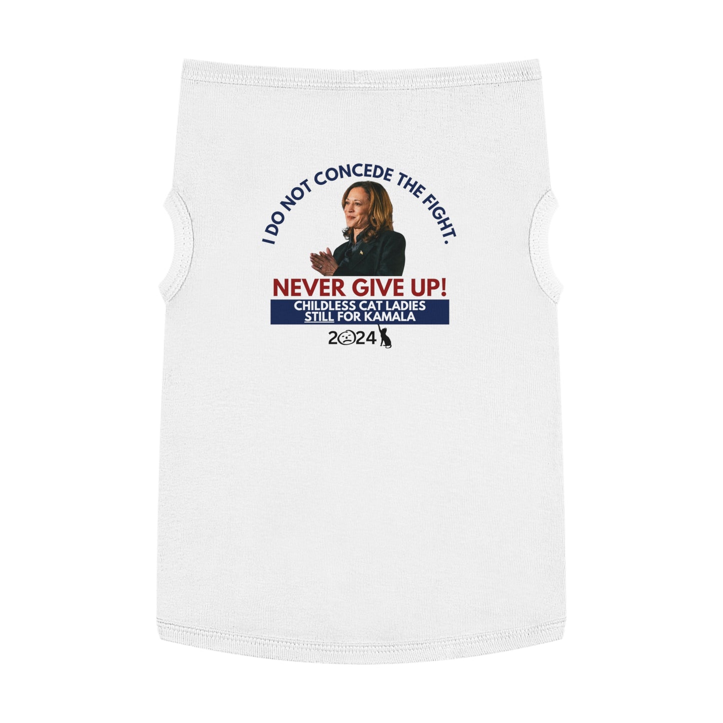 Never Give Up - Kamala Pet Tank Top