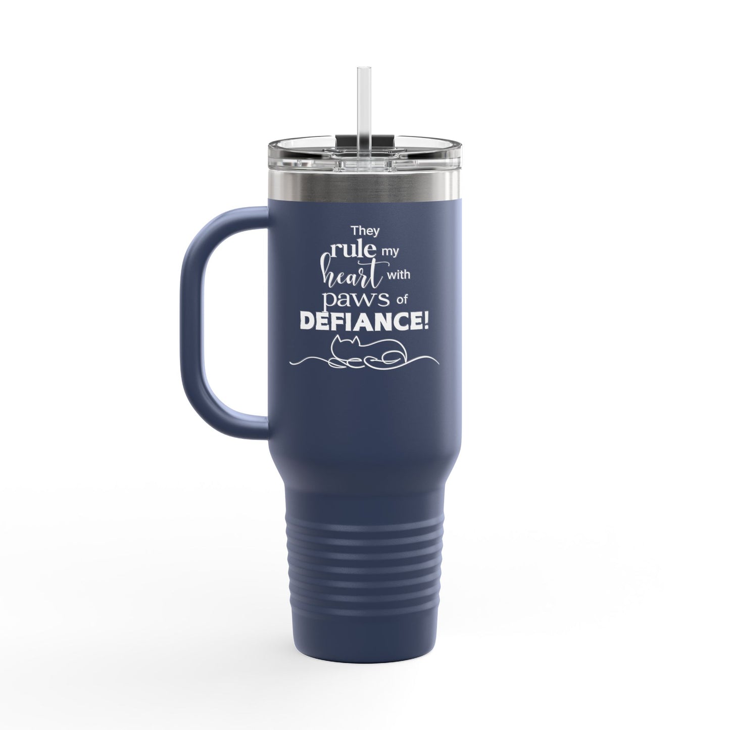 Paws of Defiance Insulated Travel Mug, 40oz