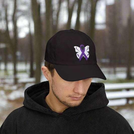 Epilepsy Butterfly Classic Dad Cap